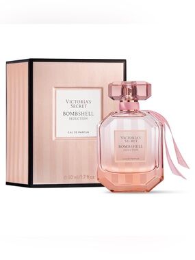 Victoria's Secret Bombshell Seduction Pink & Rose Gold Bottle